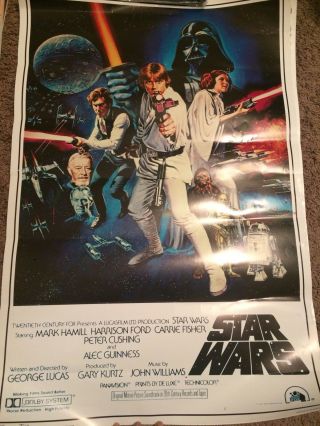 Star Wars Hope Style A 27x40 Movie Poster Episode Iv 4 Tom Jung Art