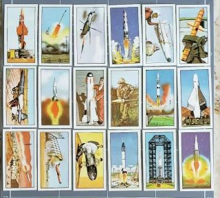 Space Patrol Full Set Of Cards 50 In All.  Primrise Confectionery.  England.