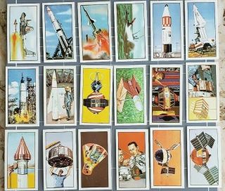 SPACE PATROL full set of cards 50 in all.  Primrise Confectionery.  England. 2