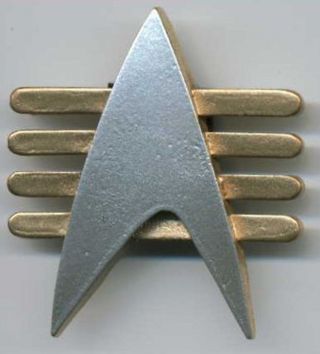 Star Trek Tng The Next Generation Future Imperfect Communicator Comm Badge