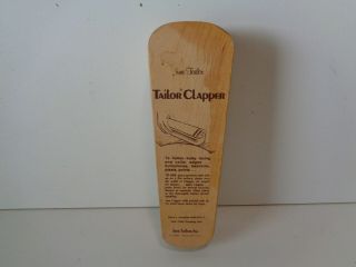 Vintage June Tailor Wooden Clapper Quick Ship
