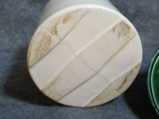 Vintage Porcelain Cookie Jar with Lid 5
