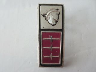 Vintage Mercury Metal Car Badge Emblem Logo - Unknown Model,  Great To Repurpose