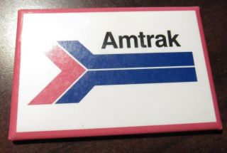 Vintage Amtrak Railroad Refrigerator Fridge Magnet - Railway