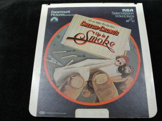Cheech & Chong Up In Smoke Rca Selectavision Videodisc Ced