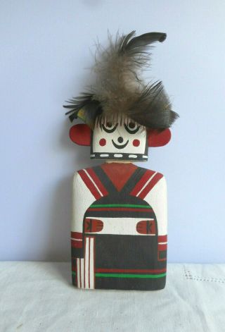 Vintage Hopi Cradle Kachina Doll Katsina 6 " Native American Indian W/string