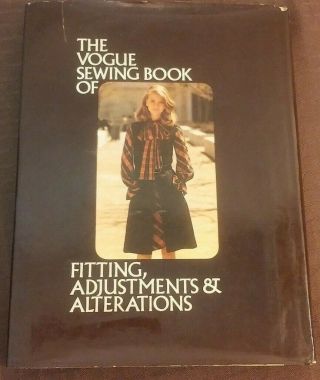 The Vogue Sewing Book Of Fitting Adjustments & Alterations Vintage 1972 2