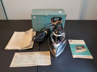 Vintage General Electric Steam And Dry Iron 1954 Model F 50