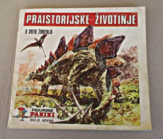 Prehistoric Animals - Panini - Complete Album With All Stickers In It