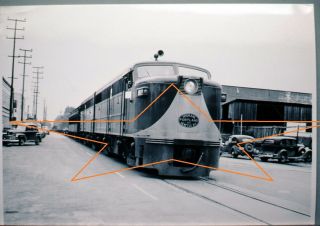 Spokane Portland & Seattle Railway Locmotive Fa1 850 Foriginal Kodachrome Slide
