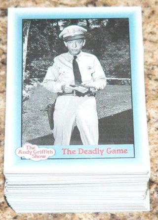 . The Andy Griffith Show Series 3 By Pacific Trading In 1990.  110 Card Complete