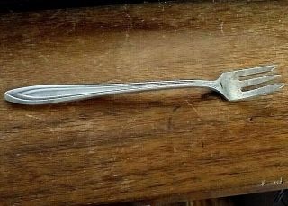 Rare Vintage I.  S.  Co Silver Plated Northern Pacific Railway Company Pickle Fork