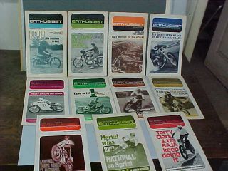 1970 Harley - Davidson Enthusiast Magazines (11 Issues)