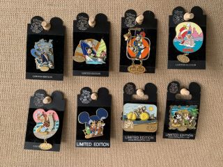 Limited Edition Disney Cruise Line Artists Choice Pin Set