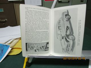 1949 PONTIAC SALESMANS DATA BOOK WITH COLOR PAINT CHIPS 6