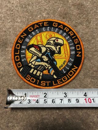 501st Legion Patch Golden Gate Garrison Shore Trooper Variant