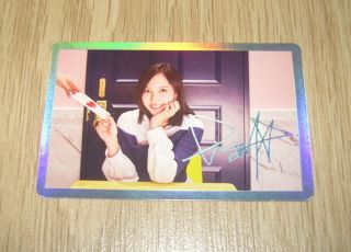 Twice 4th Mini Album Signal Holo Mina Photo Card Official