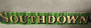 Vintage Southdown Bus Side Transfer Sign Very Rare