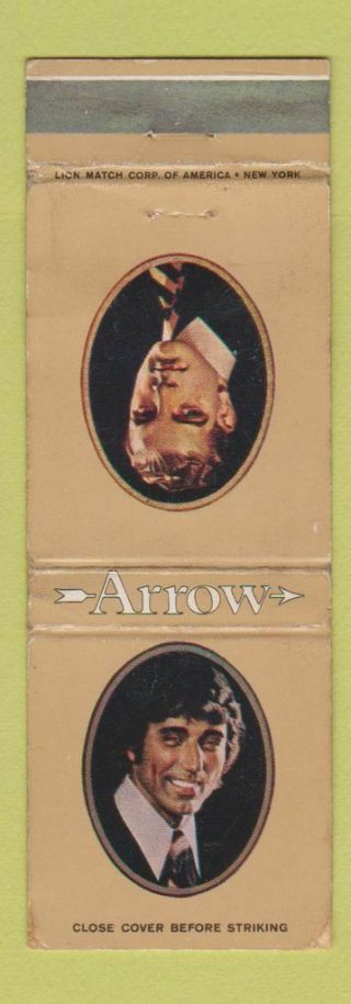 Matchbook Cover - Arrow Men 