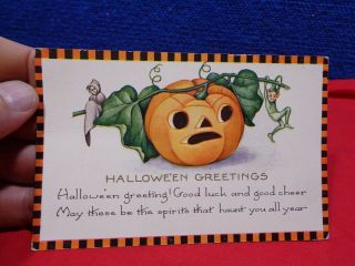 Antique Halloween Postcard 14