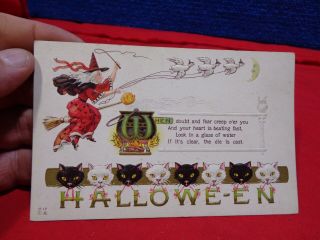 Antique Halloween Postcard 11