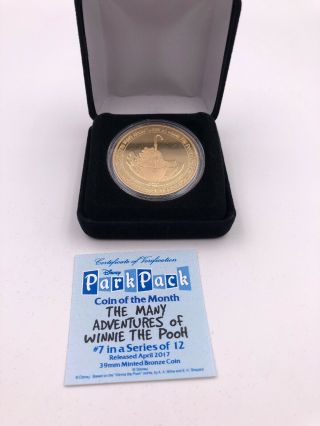 Disney Park Pack Exclusive Winnie The Pooh Coin 7 (aaa)