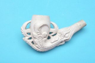 Victorian Clay Pipe By C.  Crop Of London