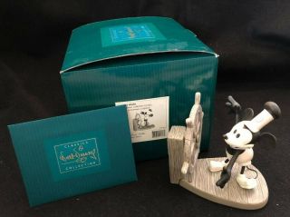 WDCC STEAMBOAT WILLIE Mickey Mouse Figurine CHARTER MEMBER ED 3
