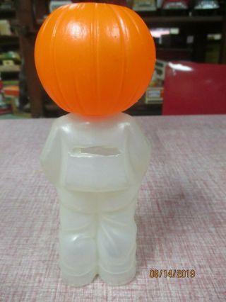 Halloween Jack O Lantern Man Plastic Candy Container Bank 2