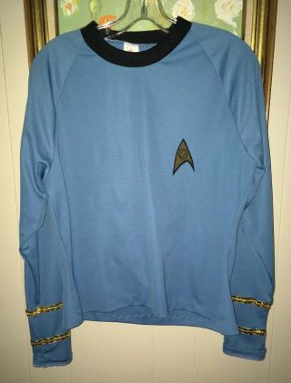 Vintage 80s 90s Star Trek Mr Spock Shirt Cosplay Costume Comicon