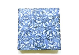 A Fine Chinese Blue And White Porcelain Brick