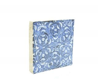 A Fine Chinese Blue and White Porcelain Brick 3