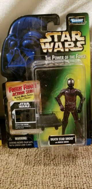 Star Wars Potf 3.  75 " Death Star Droid W/ Mouse Droid (can Also Ship Loose)