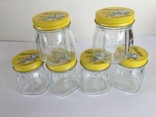 OSTERIZER Mini Blend Vintage Glass Jar Containers With Lids - SET OF SIX - 2