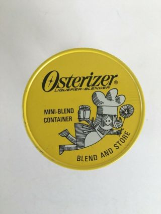 OSTERIZER Mini Blend Vintage Glass Jar Containers With Lids - SET OF SIX - 3