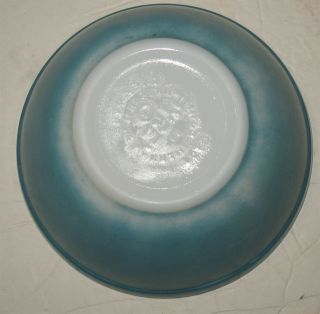 Vintage Pyrex Blue 1.  5 1 1/2 Pint 401 Glass Mixing Bowl 6