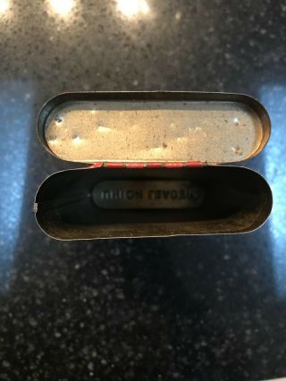 Vintage Union Leader Smoking Pipe Tobacco Tin Pocket Size 4