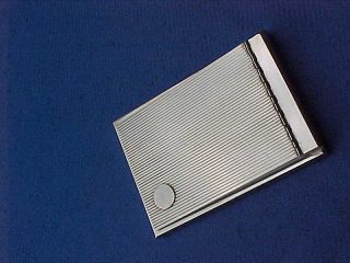 Vintage British Aerospace Bac Engineered Steel Desk Note Book Pad Case