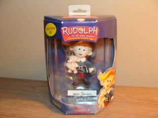 Enesco Rudolph And The Misfit Toys Hermy W/doll Ornament Mib
