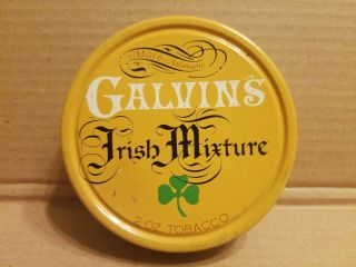 Vintage Empty Galvin 