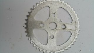 Old School Bmx Pro Neck Usa Chainring 43 Tooth 