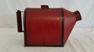 Antique Tray/scoop Old Red Paint For Royal General Store Electric Coffee Grinder