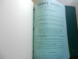 VINTAGE MACK TRUCKS SERVICE BULLETIN BINDER 1960 ' S THRU 1980 ' S 4