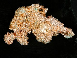 A Big 100 Natural Native Copper Nugget Or Float From Michigan 128gr E