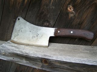 Antique No.  59 9” F.  Dick Made In Germany Meat Cleaver
