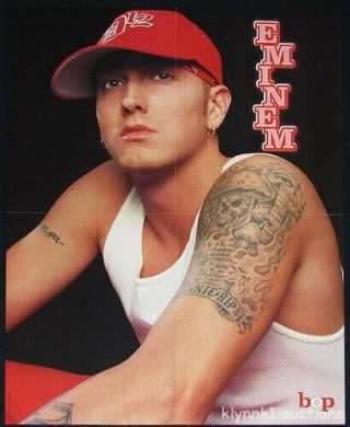 Eminem Poster Centerfold Collectible 3307a Simple Plan On Back