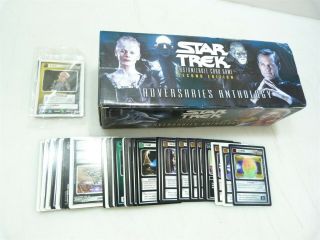 Stars Trek Customizable Card Game Trading Cards - Over 800 Cards,  Storage Box