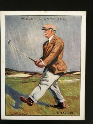 1930 W.  D.  & H.  O.  Wills Famous Golfers: J H Taylor 20