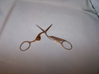 Vintage Crane/Stork Scissors Collectible Scissors Made In Germany 2