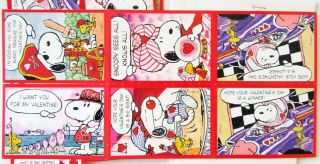Vintage Snoopy Valentines Hallmark Pirate Fortune Teller Race Car Driver Snoopy 2